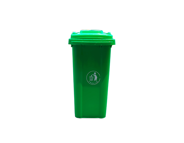 120High quality Outdoor UV Resistance publish garbage container with 2 wheels