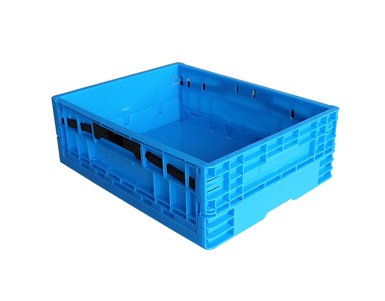 500-170 Folding Plastic Stackable Utility Storage Box For Food Storage