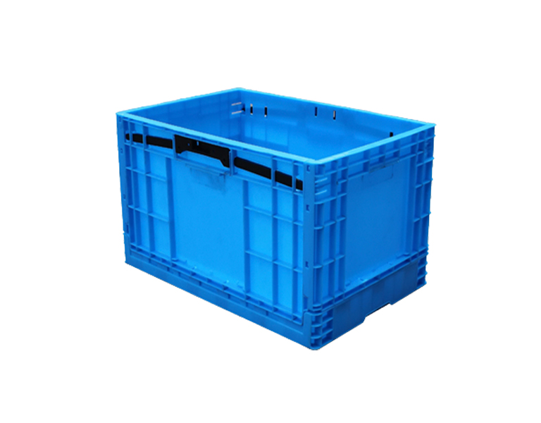 600-450 Foldable Stackable Perforated Sides Storage Crate