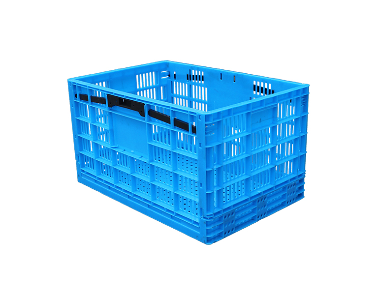 600-340 Collapsible Storage Bins - Durable Folding Plastic Stackable Utility Basket