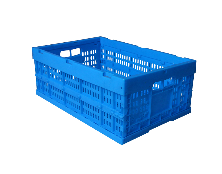 600-240 Cheap Collapsible and foldable plastic storage basket for vegetable and fruit use