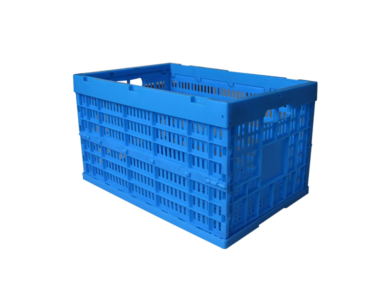 600-340 Wholesale clear save 75% space pp plastic cheap folding basket