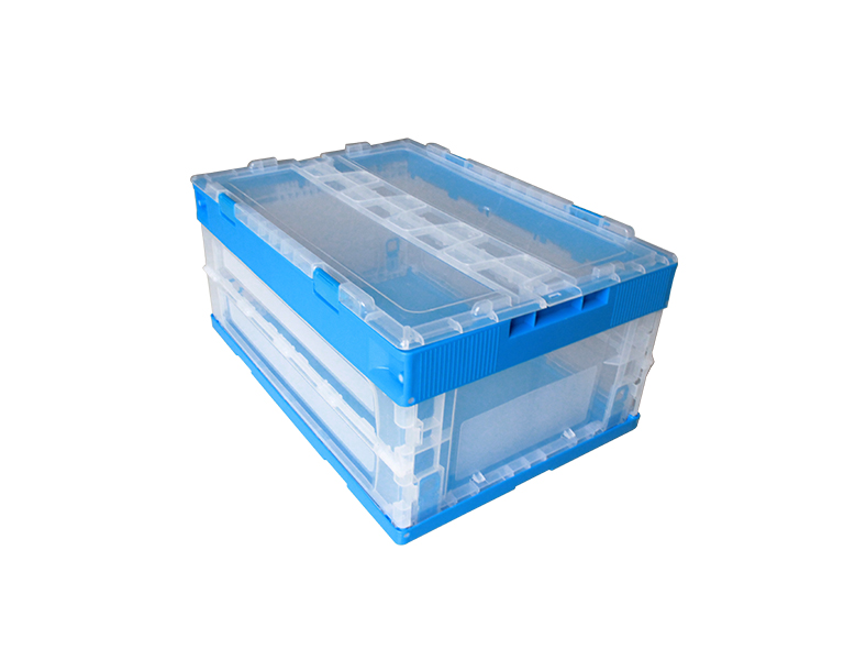 600-240 Save 75% space logistic and storage collapsible foldable plastic box