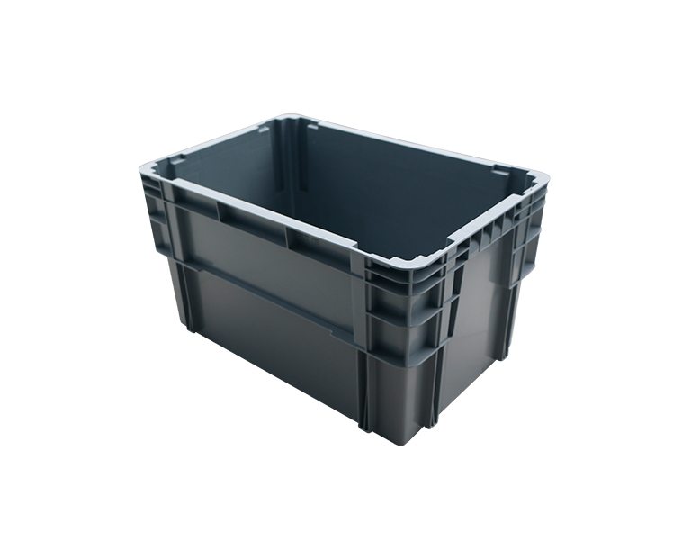 600-340 Industrial stackable plastic turnover box
