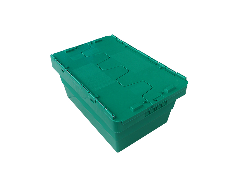500-225 PP Material No Foldable Plastic Moving Crate Turnover Box