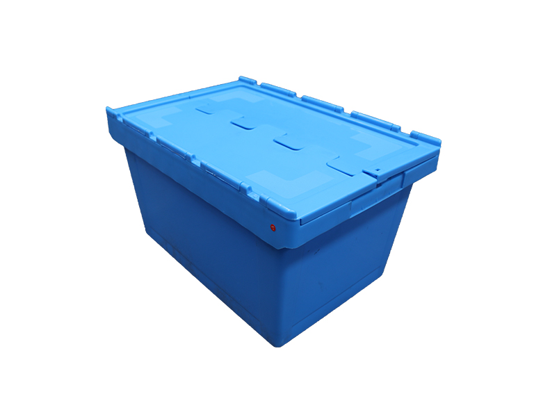 600-260 Hard warehouse and logistics plastic totes stackable plastic moving box