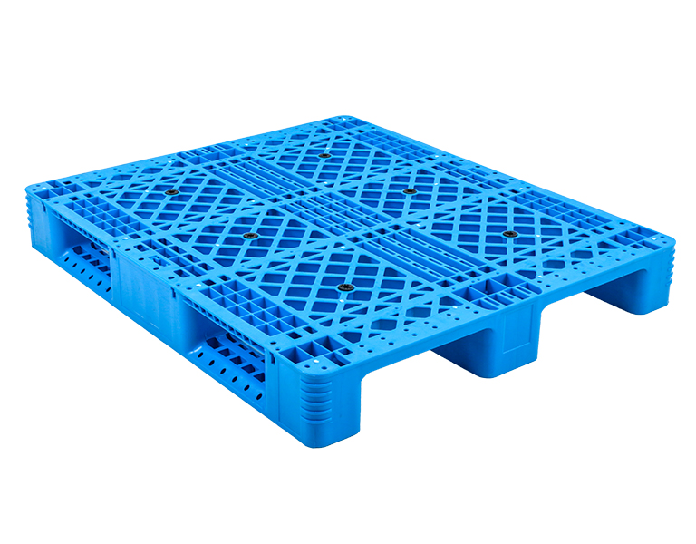 1210Heavy duty 4 way entry plastic pallet  for warehouse racking use