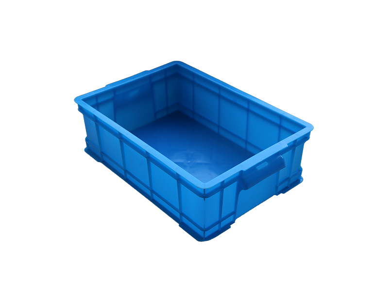 320 Fruit storage 60L movable nestable plastic attached lid totes box