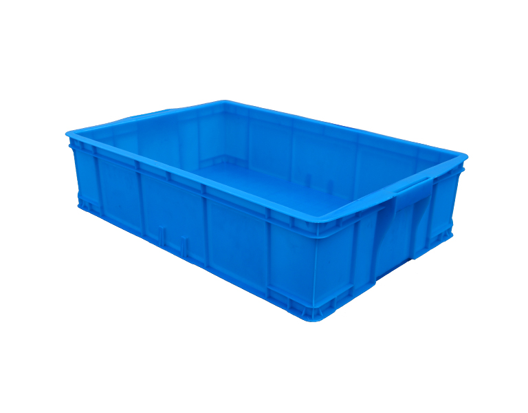 600-150 HDPE plastic turnover box for farm product, fruit and vegetable storage