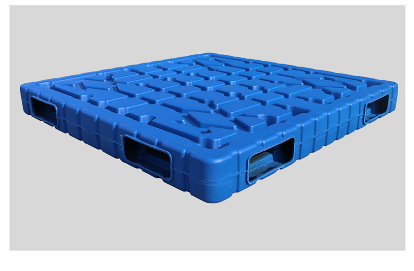 1500x1300mm size stackable double sided blow molding plastic pallet