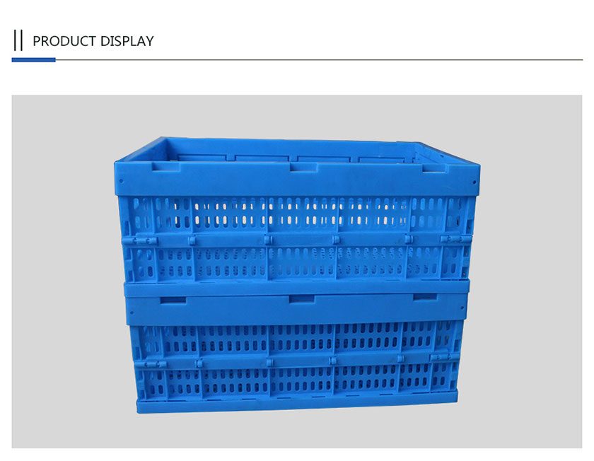 foldable plastic storage basket for vegetable and fruit use